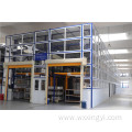 Oxidation of aluminum alloy production line